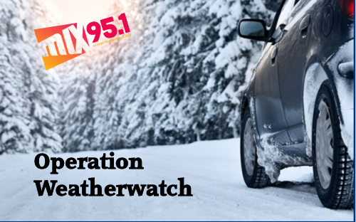 MIX95.1 is your Operation Weatherwatch station!