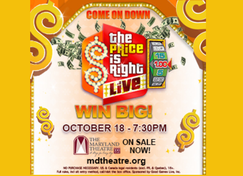 Win tickets to The Price Is Right Live Stage Show!