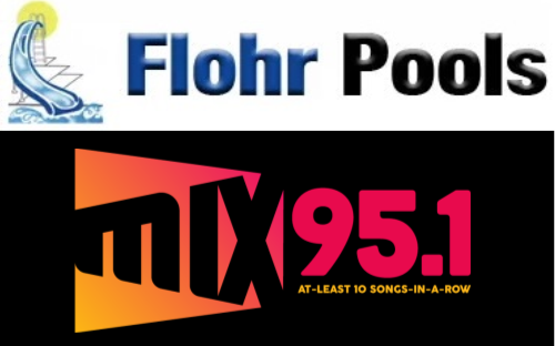 MIX95.1 is on the MOVE with Courtney Foxx at Flohr Pools Saturday!